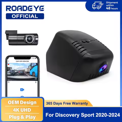 Dash Cam For Discovery Sport 2020 2021 2022 2023 2024 Car Dvr HD Camera WiFi Driving Recorder Auto P