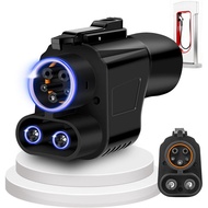 2025 Enhanced NACS to CCS1 Adapter - Tesla to ccs Adapter 500A/1000V 250kW Fast Charging for Tesla V