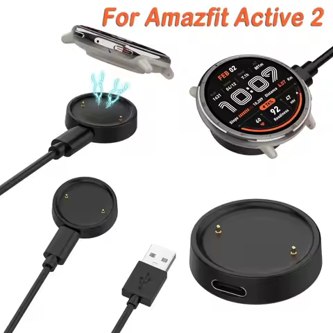 Charging Base For Amazfit Active 2 Smart Watches Magnetic Charger For Amazfit Active 2 Adapter Acces