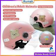 Helmet For Kids Motorcycle Safety Helmet Half Face Cartoon Helmet Motorcycle Safety Helmet Cartoon D