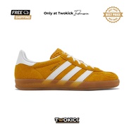 Adidas Gazelle Indoor Orange Peel Gum Sneakers 100%