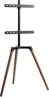 EasyLife - Design STAFFELEI Tripod TV Tripod - Bracket up to 65 Inches and 35 kg TV/Monitor - 140° S