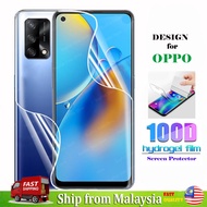 Oppo A94 4G / A94 5G Hydrogel Screen Protector Matte Clear Anti Blueray Green Light Back Protector