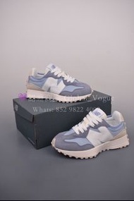 紫鑽🌟誠信商家🌟💜全新New Balance 327 Light Arctic Grey shoes 跑鞋 運動鞋 男女同款