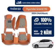 6D Hyundai Grand i10 2024 (HB) ZKAPET car floor mats (5 seats)