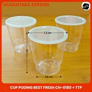 Best Fresh Jelly Pudding Cup CH-20 CH-25 CH-32 CH-7575 CH-0180 CH-21 CH-41 + Lid 10 SET Cod Availabl