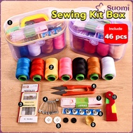 Suomi Sewing Kit Box Set Household Sewing Tools Portable Sewing Kit 10 in 1 Random Color