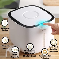 Rice Container Kitchen Nano Bucket Cylinder Storage Box
