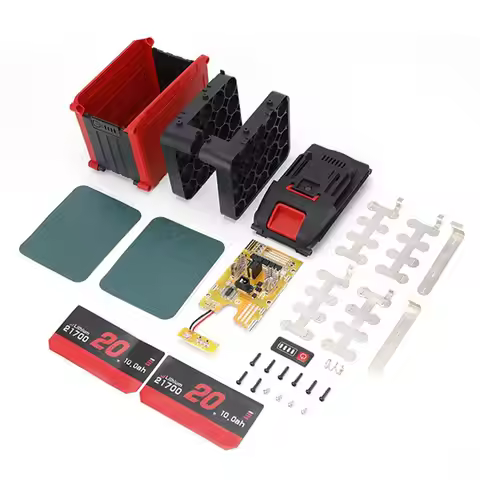 Y69A For Makita 21700 Li-Battery Case with BMS PCB Board 20 Batteries Installable Charging Protectio