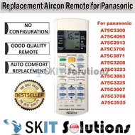 【SKIT SG】Replacement Panasonic Aircon Remote Control Panasonic Air Conditioner Remote Controller Pan