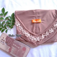 (Bisa COD) JILBAB ANAK PEREMPUAN NQ by NADA AQILAH Jilbab Anak Kekinian Variasi Bunga Melati Cantik