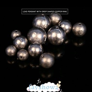 FAYSHOW2 10pcs Fishing Lead Sinkers, Lead Ball bearing pendant Fishing Weight Sinker, 2023 weight Ca