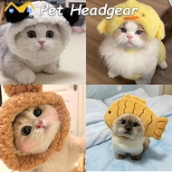 【SG】Cute Pet Headgear Knitting Dog Hat Headdress Funny Cat Dress Up Pet Cute Hat