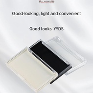 ALLINERROWC3 False Lashes Show Box, Square Shape Plastic Eyelash Storage Box,  Storage Box