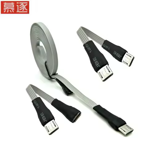 NEW Micro-USB 5pin Micro USB USB 2.0 Male Connector to Micro USB 2.0 Female Extension Cable 10cm 25c