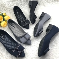 @gemilangshoes Tmt 918-40 tofu heel shoes (new model) imported women's shoes