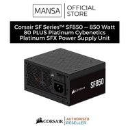 Corsair SF Series™ SF850 — 850 Watt 80 PLUS Platinum Cybenetics Platinum SFX Power Supply Units