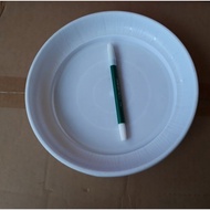 23 cm white pot base, 23 cm diameter white pot stand, lavender base 27