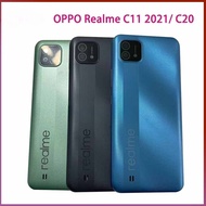 For OPPO Realme C11 2021 Battery Cover C20 Battery Cover  Battery Cover Back Rear Door Housing Case