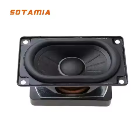 SOTAMIA 1Pcs Subwoofer Speaker 4480 8 Ohm 15W Rectangular Sound Blaster Super Bass Speaker Audio Hom