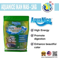 AQUANICE IKAN MAS FISH FOOD - 1KG (M / L)