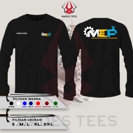 MEP Mechanical Electrical Leading T-Shirt Free Name Long Sleeve Distro Shirt - HADES TEES