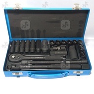 Flyman Tools Usa 24 Pcs Sockets Set 3/8 Drive