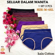 🇲🇾Ready Stock Seluar Dalam Wanita / Kain Cotton /Ladies Panties seluar dalam perempuan women panties