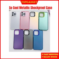 Iphone 16 16E 16Pro 16Pro Max Metallic Glossy ShockProof Cover Case