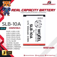 WIXEL Baterai Kamera SLB-10A for Samsung EX2F L100 L110 L120 L200 L313 ES50 ES55 INV9 PL50 PL51 PL55