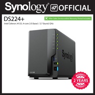 Synology DS224+ (2GB) 2-Bay Server - Local Distributor Warranty