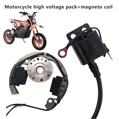 Mini Motorcycle 50cc Accessories Ignition Coil Pit Bike for 50 SX Electric and Ignition Internal Rot
