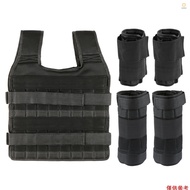 Ado)Max Loading 15kg/35kg Adjustable Vest Weight Exercise Weight Loading Cloth Strength Training wit