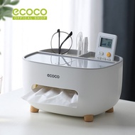 Ecoco Desktop Tissue Box Anti Skid Multifunctional non-slip tissue Box