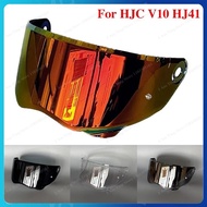 HJ-41 Motorcycle Riding Helmet Visor For HJC V10 HJ41 Wind Shield Day Night Available Defi
