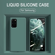 Samsung Galaxy A10 A20 A30 A40 A30s A50S A50 A70 Liquid Silicone Macarons Candy Soft Phone Case