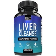 Liver Cleanse - Healthy Liver Function &amp; Detox Supplement  FROM USA