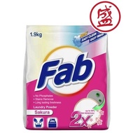 Fab Laundry Powder Detergent Sakura 1.9kg