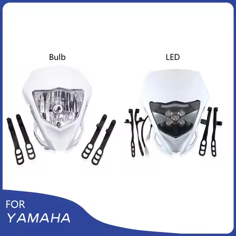 For YAMAHA WR250 WR450 TTR WR250F WR250FK WR450F Motorcycle LED Headlamp Head Light Enduro Dirt Bike