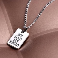 My Dad My Dad Necklace Father's Day Gift Children's Gift Special Papa Gift