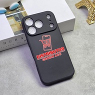 iphone 17 iphone 17 AIR iphone 17 PRO iphone 17 PRO MAX CASE MACARON BLACK PREMIUM SOFT CASE BLACK i