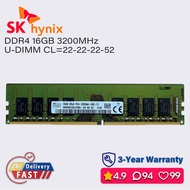 SK Hynix เดสก์ท็อปหน่วยความจำ Ddr4 8Gb 16Gb 4Gb 3200Mhz Pc4 25600u 1.2V Pc Dimm