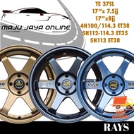 Sport Rim Rays 17” TE37SL 17 Inch 4H100/114.3,5H114.3