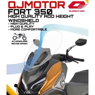 WINDSHIELD FORT350 FORT 350 QJMOTOR FORTRESS 350 FORTRESS350 INCREASE HEIGHT WINDSHIELD ACCESSORIES 