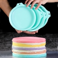 6/8 Inch Silicone Layered Dustproof Round Cake Mould / Layered Mousse
