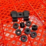 GL100 TANK RUBBER SET GL 100 SEAT HINGE BEGEL REAR TANK RUBBER GL100 GL125.