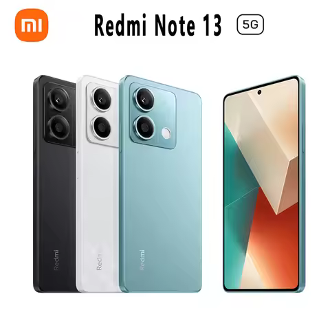 Brand New Global version Xiaomi Redmi Note13 5G Smartphone 256GB Dimensity 6080 Ultra 120Hz AMOLED 1