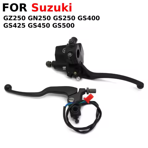 Motorcycle Rear Hydraulic Brake Master Cylinder Pump For Suzuki GZ250 GN250 GS250 GS400 GS425 GS450 