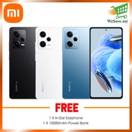 Xiaomi Redmi Note 12 Pro 5G Smartphone 8GB RAM 256GB (Original) 1 Year Warranty By Xiaomi Malaysia (FREE ACCESSORIES)