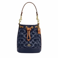 Coach 女士 經典牛仔迷你桶包均碼碼16cm*8.8cm*14cm